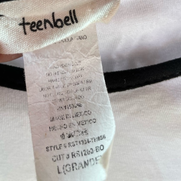 teenbell Butterfly lover themed Rayon spandex size Large (junior) - Picture 3 of 4